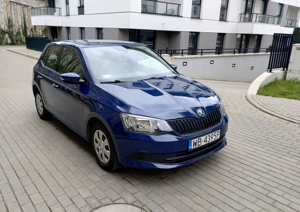 Skoda Fabia cena 28400 przebieg: 81000, rok produkcji 2017 z Gdańsk małe 79